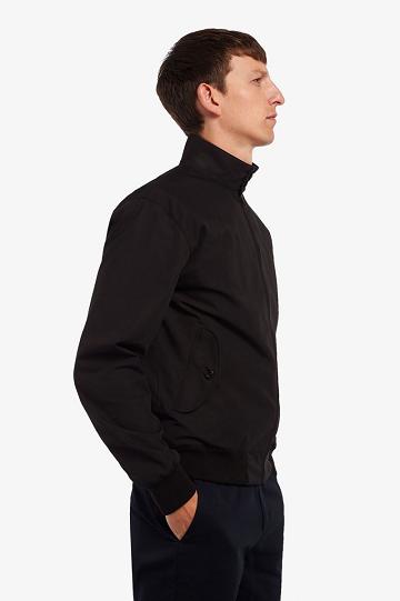 Fred Perry J7320 Miesten Takki Mustat | FI 1836DFMN